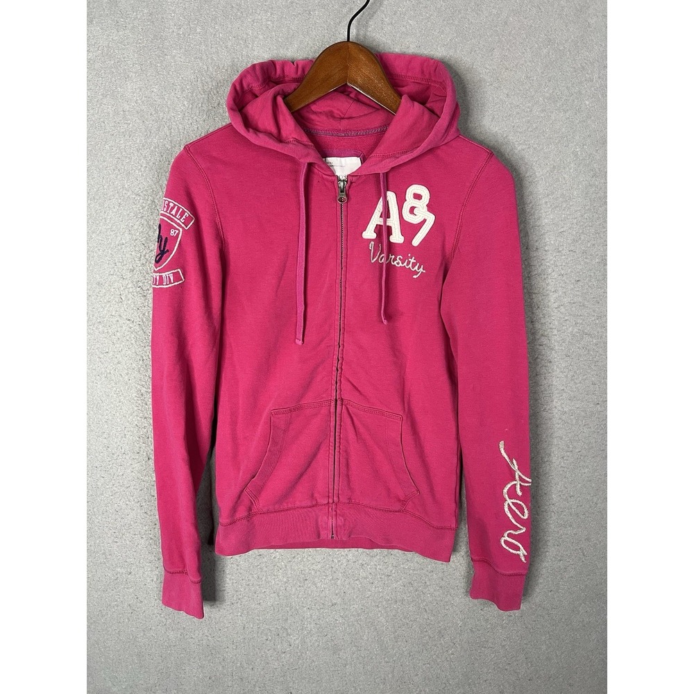 Aeropostale Vintage‎ 2010 Y2K Zip Up Women's Hooded Sweat Jacket